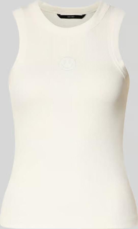 Vero Moda slim fit tank top van katoenmix model 'SMILE CAISA TANK TOP' - Foto 2
