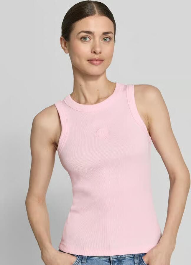 Vero Moda slim fit tank top van katoenmix model 'SMILE CAISA TANK TOP'