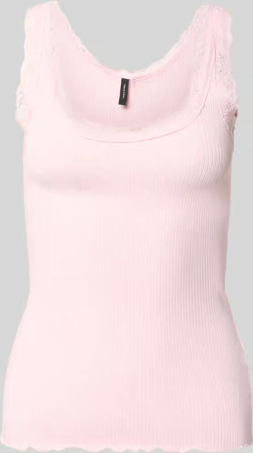 Vero Moda slim fit tanktop van mix van biologisch katoen model 'NANA' - Foto 2