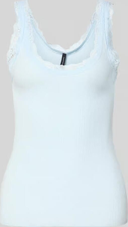 Vero Moda slim fit tanktop van mix van biologisch katoen model 'NANA' - Foto 2