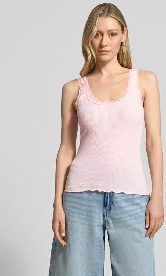 Vero Moda slim fit tanktop van mix van biologisch katoen model 'NANA' - Foto 3