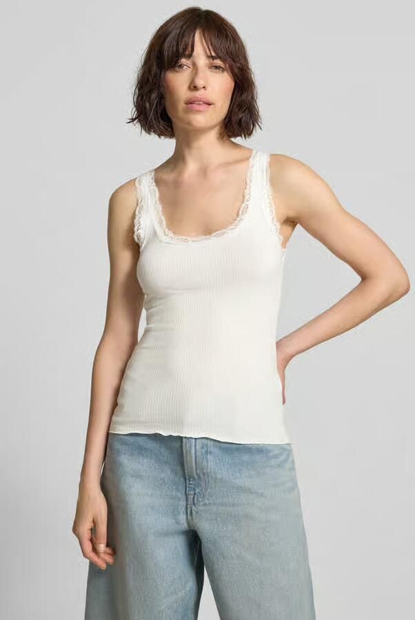 Vero Moda slim fit tanktop van mix van biologisch katoen model 'NANA' - Foto 2
