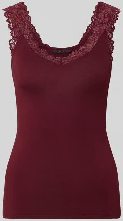 Vero Moda Slim fit tanktop van viscosemix model 'ROSA'