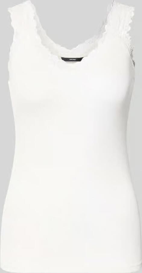 Vero Moda Stijlvolle Dames Tanktop Roma Collectie Wit Dames - Foto 4