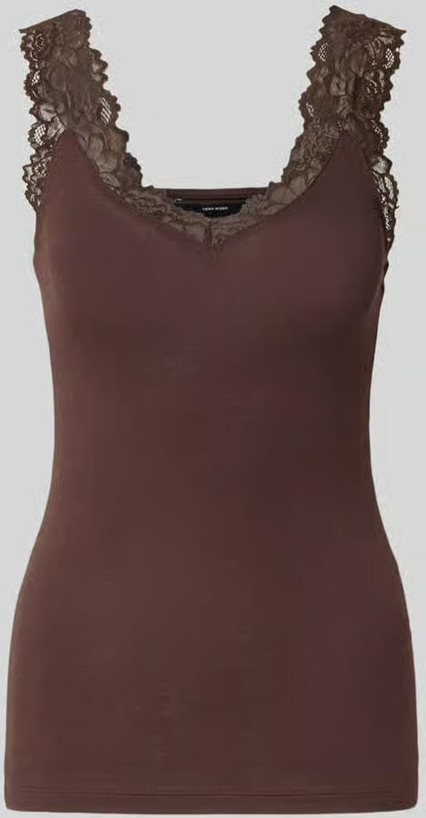Vero Moda Slim fit tanktop van viscosemix model 'ROSA'