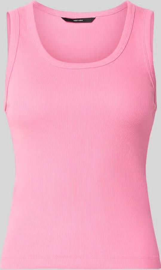 Vero Moda slim fit top van katoenmix model 'CHLOE' - Foto 3