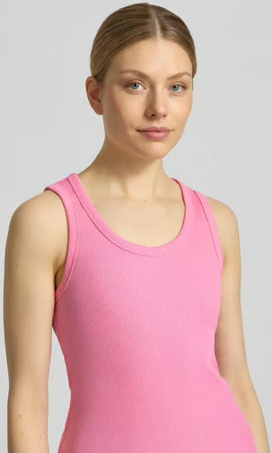 Vero Moda slim fit top van katoenmix model 'CHLOE'