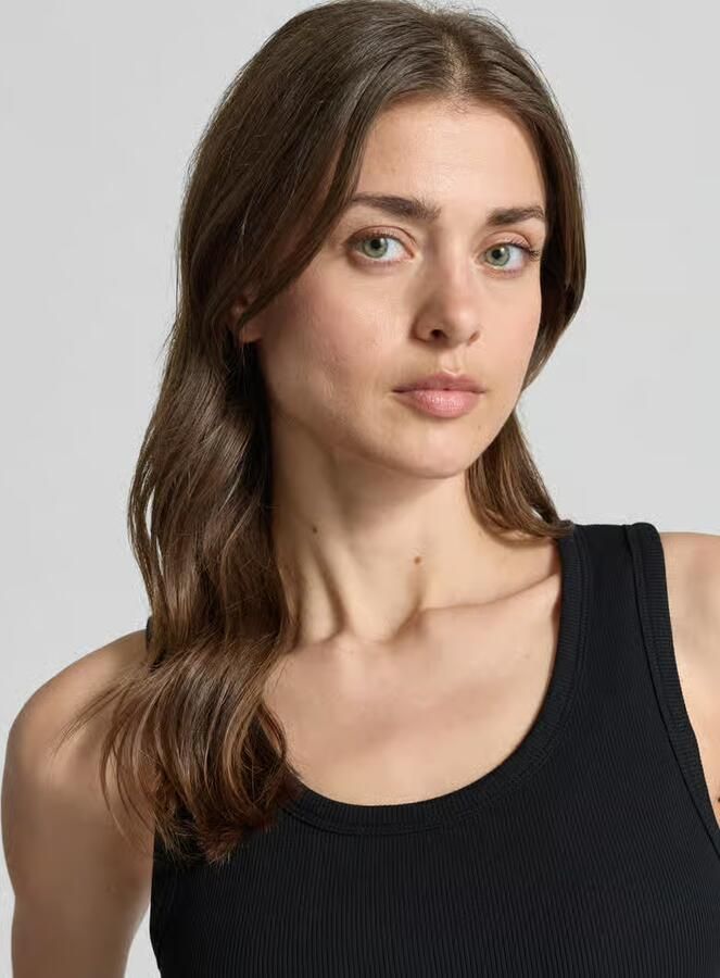 Vero Moda slim fit top van katoenmix model 'CHLOE' - Foto 2
