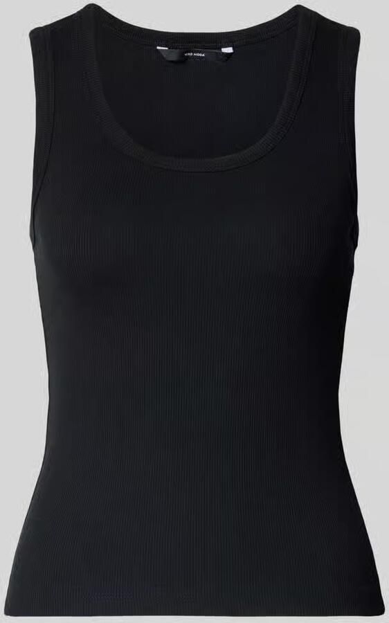 Vero Moda slim fit top van katoenmix model 'CHLOE' - Foto 3
