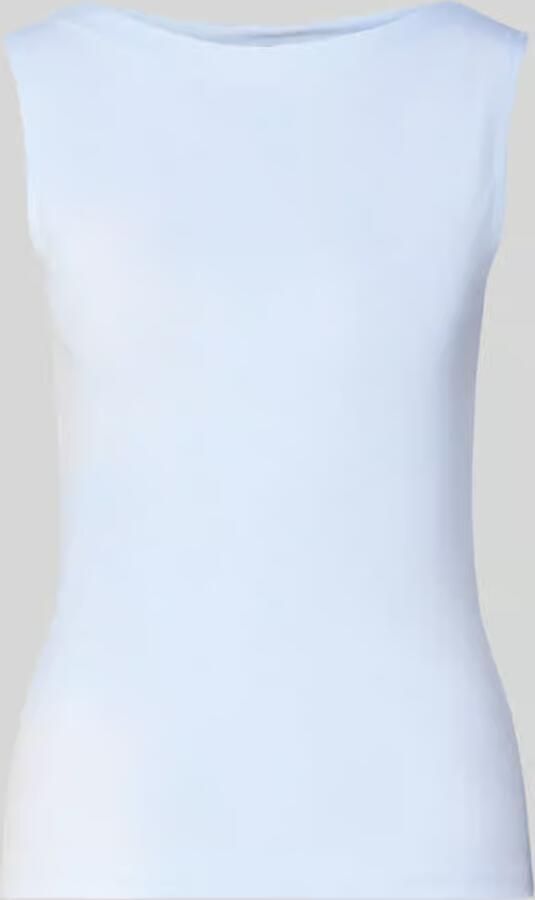 Vero Moda Slim fit top van mix van katoen en modal model 'PANDA' - Foto 11