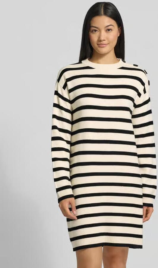Vero Moda Soepele gebreide jurk van viscosemix model 'SABA' - Foto 2