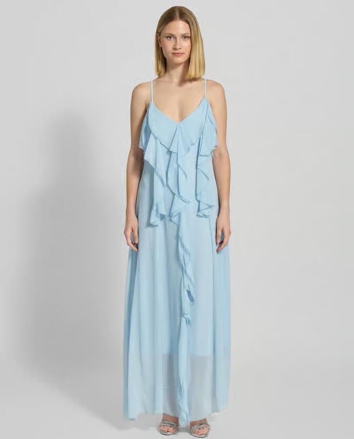 Vero Moda Soepele maxi-jurk met ruches model 'CAMILLE' - Foto 5
