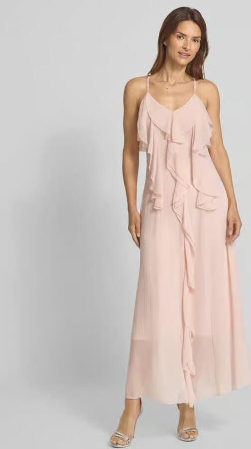 Vero Moda Soepele maxi-jurk met ruches model 'CAMILLE' - Foto 2