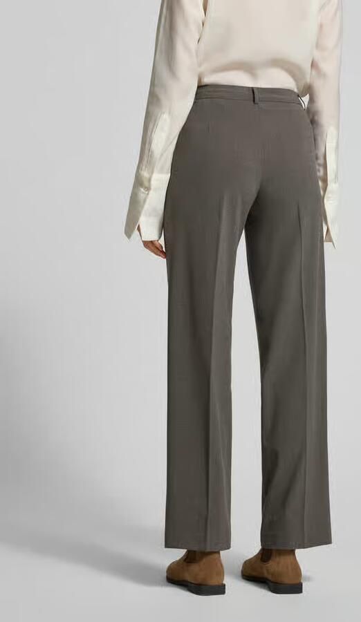 Vero Moda Straight fit bandplooibroek met viscose model 'TEXAS' - Foto 3
