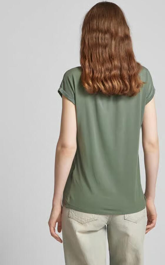 Vero Moda Shirt met ronde hals VMAVA PLAIN SS TOP GAJRS NOOS - Foto 4