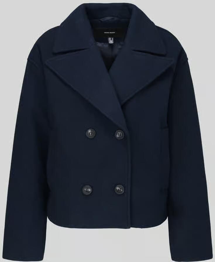 Vero Moda trenchcoat met dubbele knoopsluiting