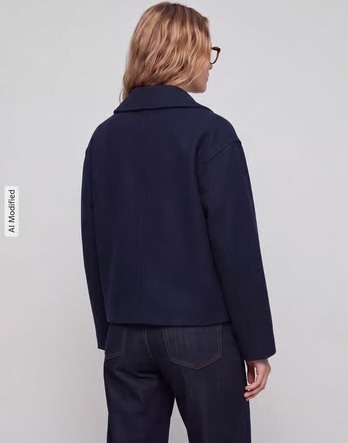 Vero Moda trenchcoat met dubbele knoopsluiting - Foto 2