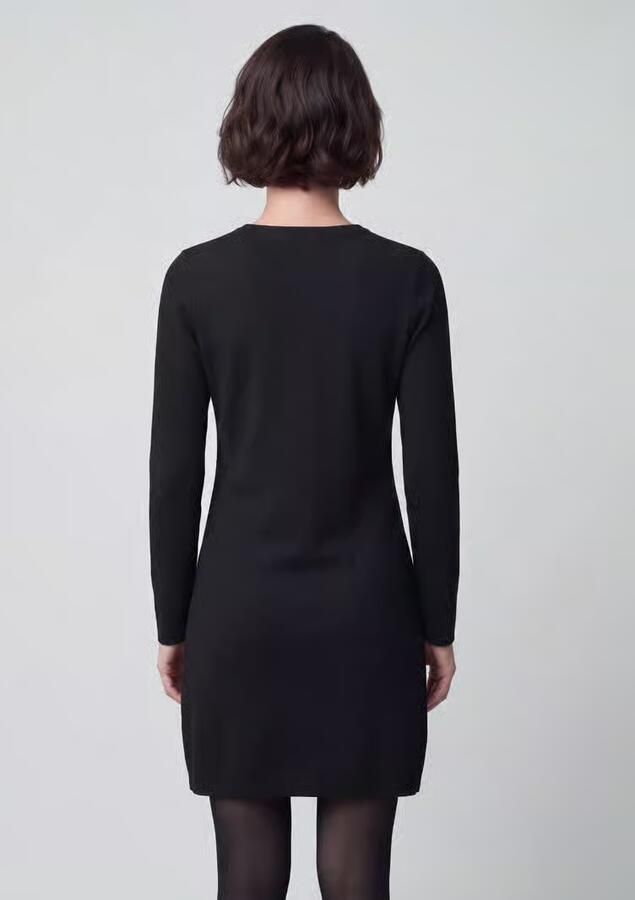 Vero Moda Tricotjurk met zijsplitten - Foto 3