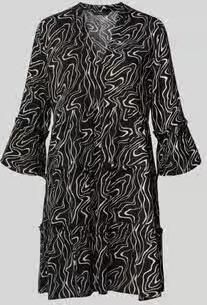 Vero Moda Uitlopend blousejurk van zuivere viscose model 'EASY JOY'