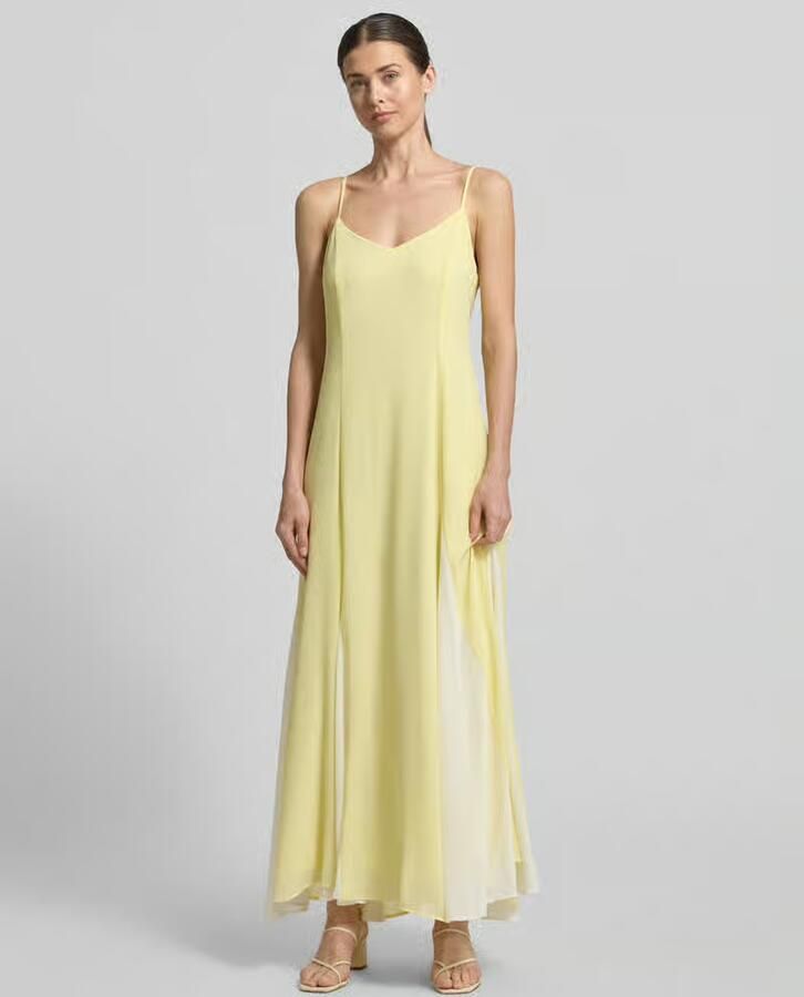 Vero Moda Uitlopend cocktailjurk met verstelbare spaghettibandjes model 'RAELYNN' - Foto 2