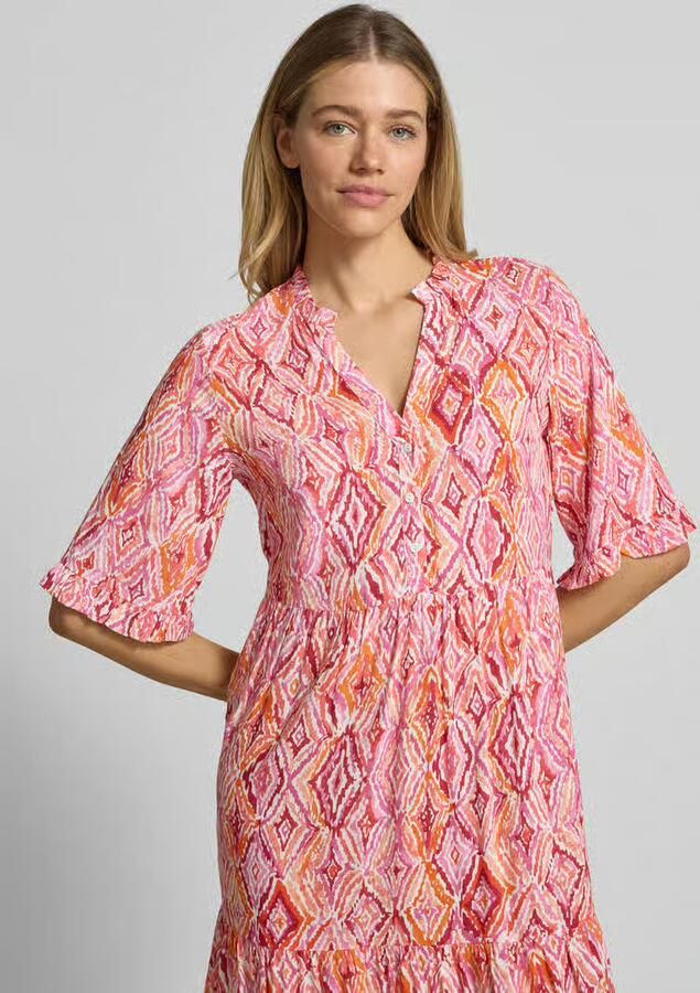 Vero Moda Uitlopend maxi-jurk van pure viscose model 'EASY JOY'