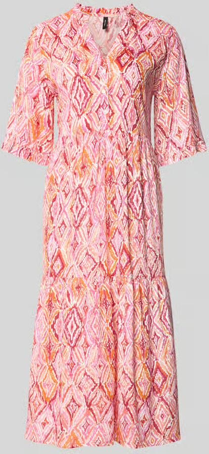 Vero Moda Uitlopend maxi-jurk van pure viscose model 'EASY JOY' - Foto 2