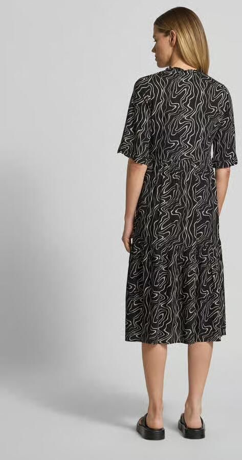 Vero Moda Uitlopend maxi-jurk van pure viscose model 'EASY JOY' - Foto 3