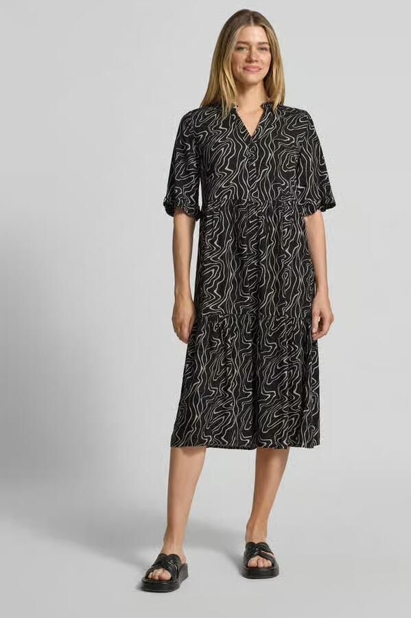 Vero Moda Uitlopend maxi-jurk van pure viscose model 'EASY JOY' - Foto 2