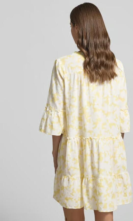 Vero Moda Uitlopende blousejurk van puur katoen model 'DICTHE'