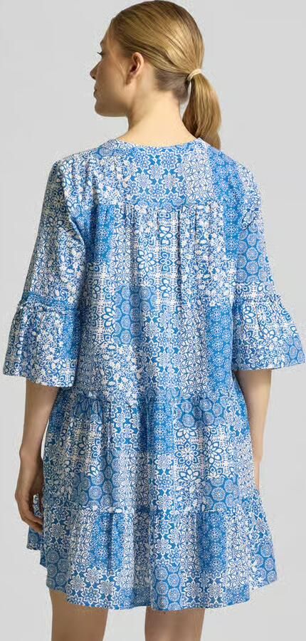 Vero Moda Uitlopende blousejurk van puur katoen model 'DICTHE'