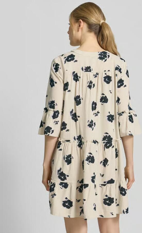 Vero Moda Uitlopende blousejurk van puur katoen model 'DICTHE'
