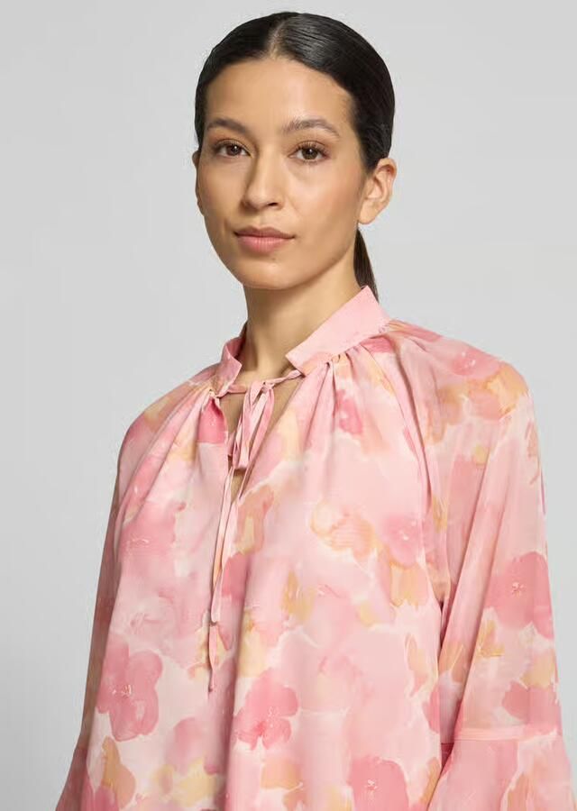 Vero Moda Uitlopende cocktailjurk met all-over motief