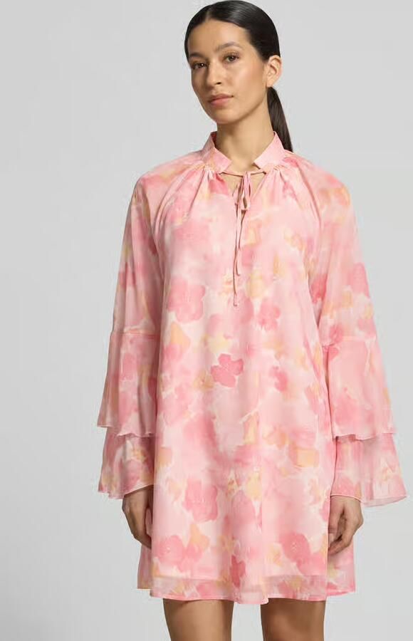 Vero Moda Uitlopende cocktailjurk met all-over motief - Foto 2