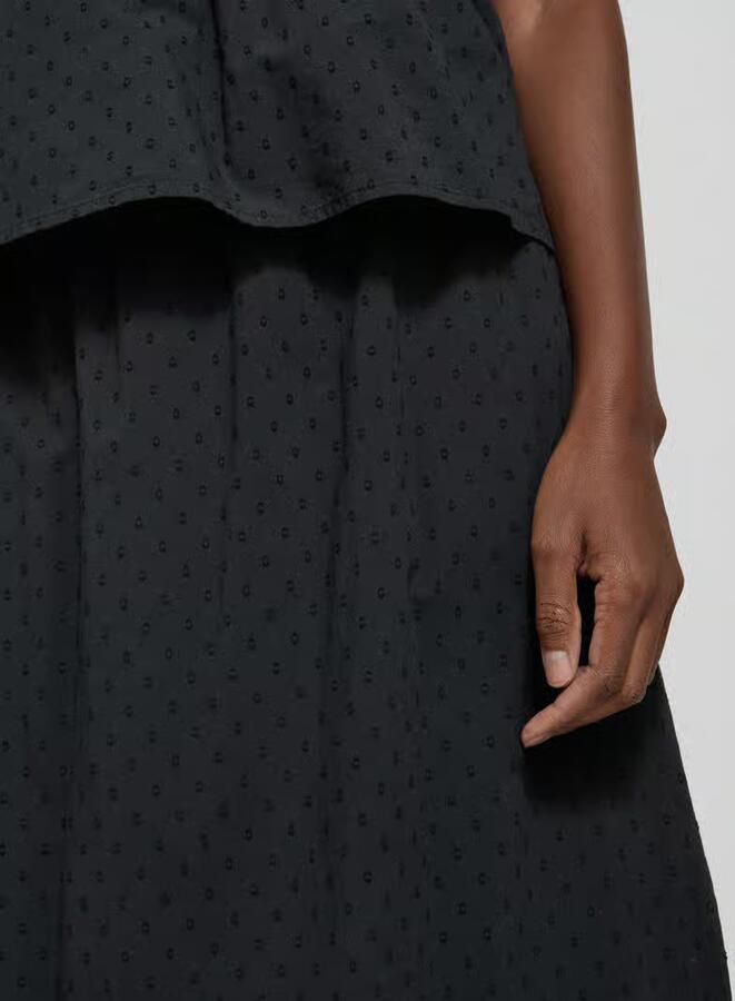 Vero Moda Uitlopende maxi-rok van puur katoen model 'TRINE'