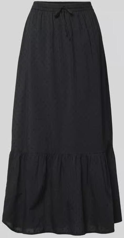 Vero Moda Uitlopende maxi-rok van puur katoen model 'TRINE' - Foto 2