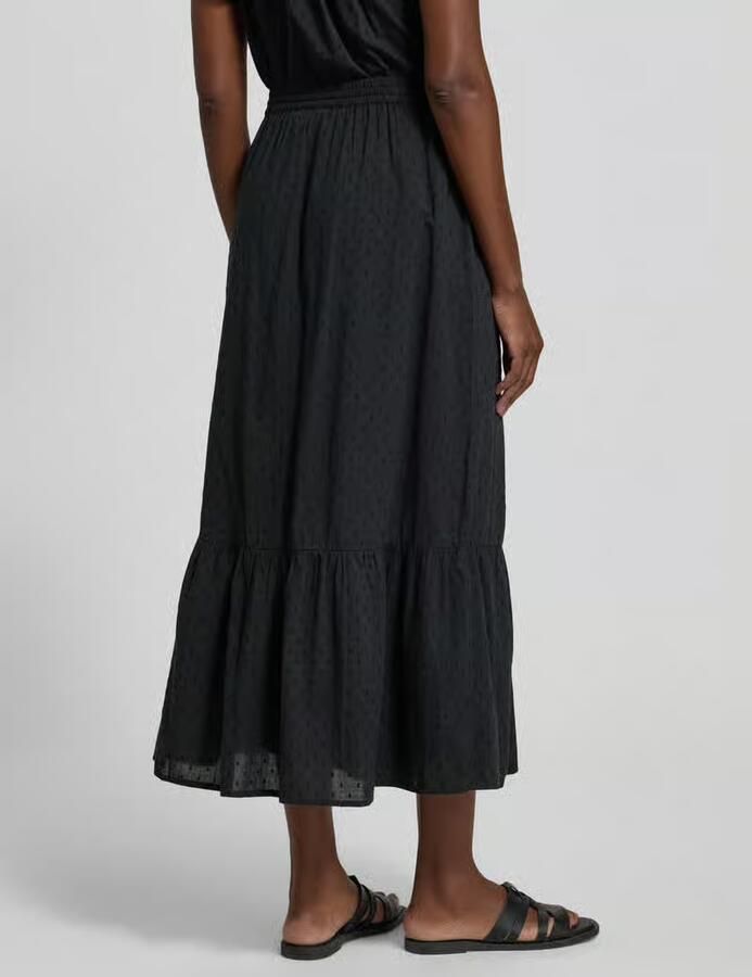 Vero Moda Uitlopende maxi-rok van puur katoen model 'TRINE'