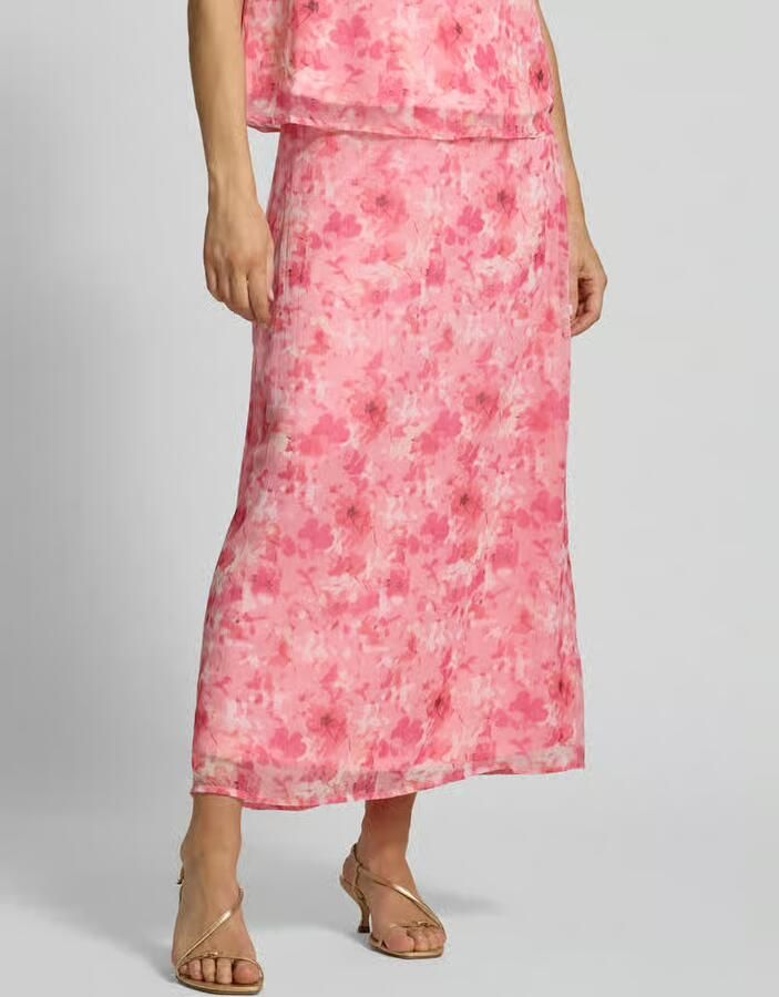 Vero Moda Uitlopende maxirok met elastische band model 'SMILLA' - Foto 2