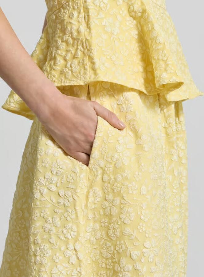 Vero Moda Uitlopende maxirok met structuurpatroon model 'FIONA'