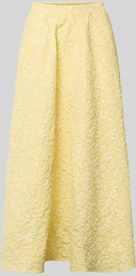 Vero Moda Uitlopende maxirok met structuurpatroon model 'FIONA' - Foto 2