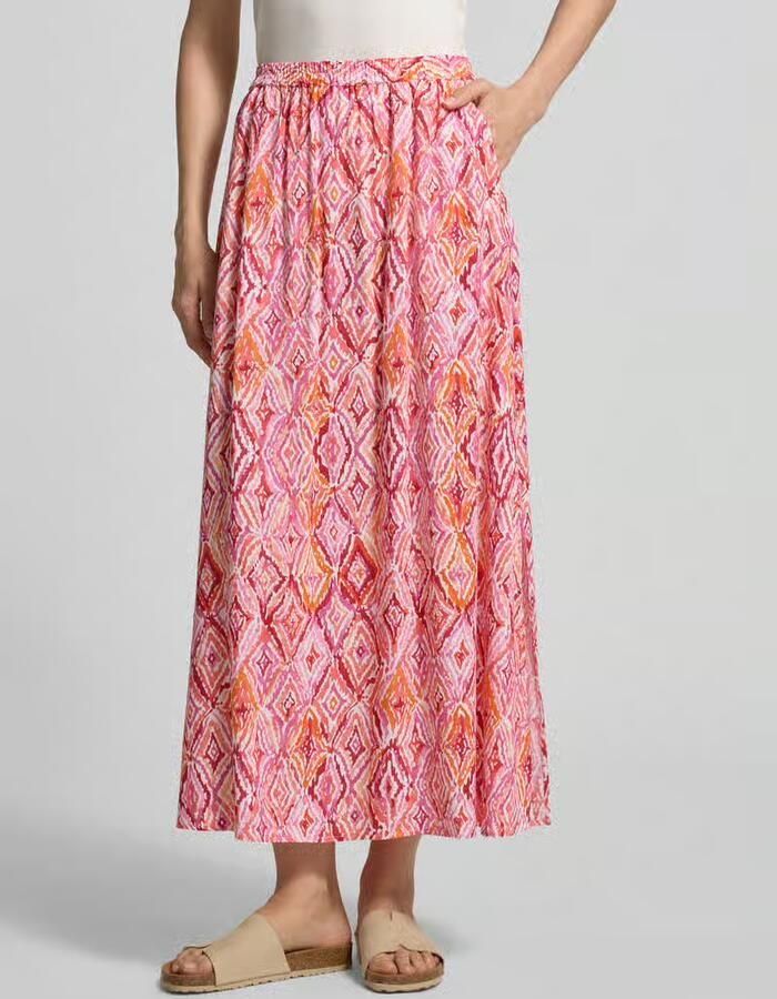 Vero Moda Uitlopende maxirok van pure viscose model 'EASY JOY' - Foto 2