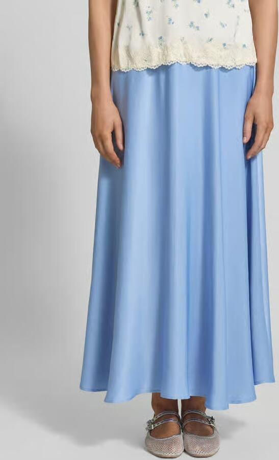 Vero Moda Uitlopende midi-rok van viscosemix model 'MIRA' - Foto 2