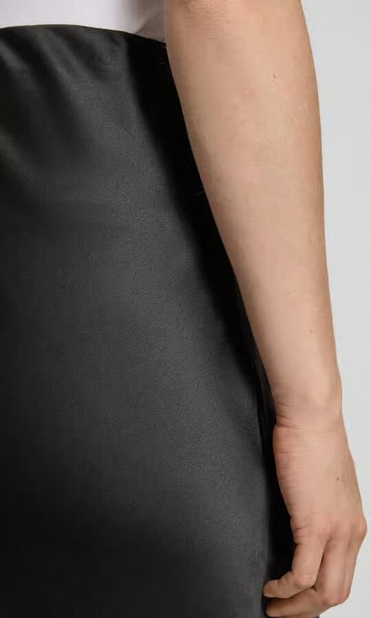 Vero Moda Uitlopende midirok met elastische band model 'MERLE' - Foto 6