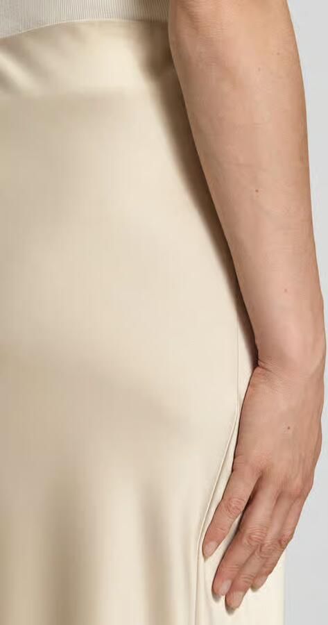 Vero Moda Uitlopende midirok met elastische band model 'MERLE' - Foto 2