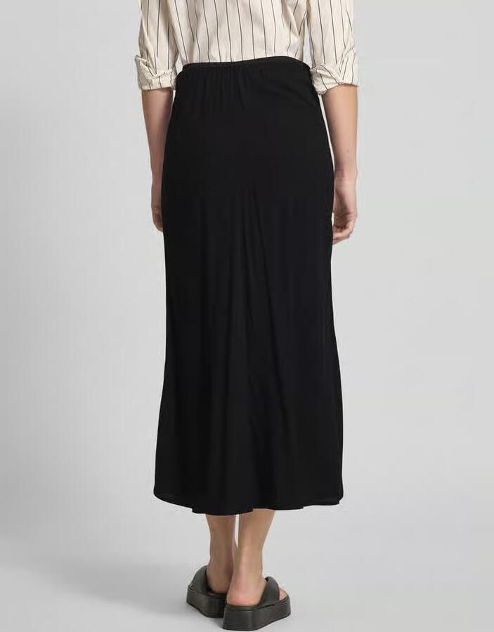 Vero Moda Uitlopende midirok van pure viscose model 'ALBA' - Foto 2