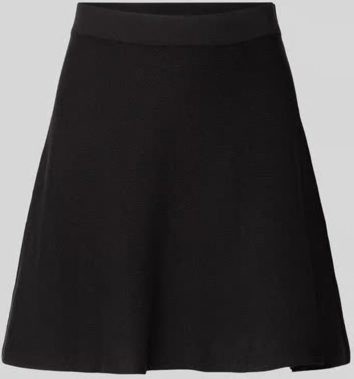 Vero Moda Uitlopende mini-rok van mix van viscose en katoen model 'ELLY' - Foto 2