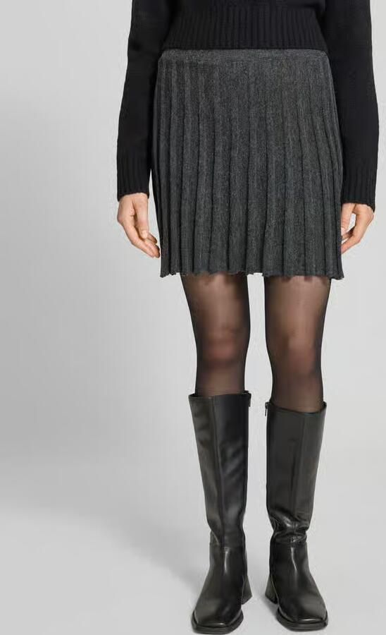 Vero Moda Uitlopende minirok in riblook model 'MARINA' - Foto 2