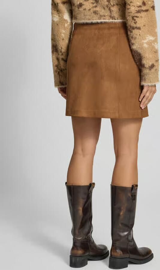 Vero Moda Uitlopende minirok met deelnaden model 'DONNAHAZEL' - Foto 3