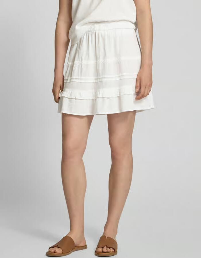 Vero Moda Uitlopende minirok van puur katoen model 'PRETTY' - Foto 4
