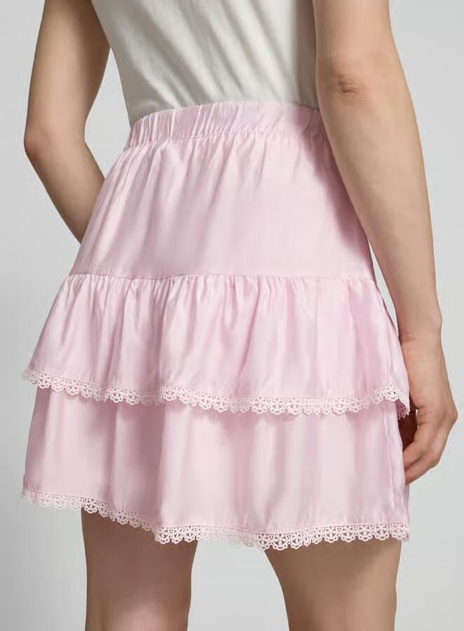 Vero Moda Uitlopende rok van viscosemix model 'BLISS'