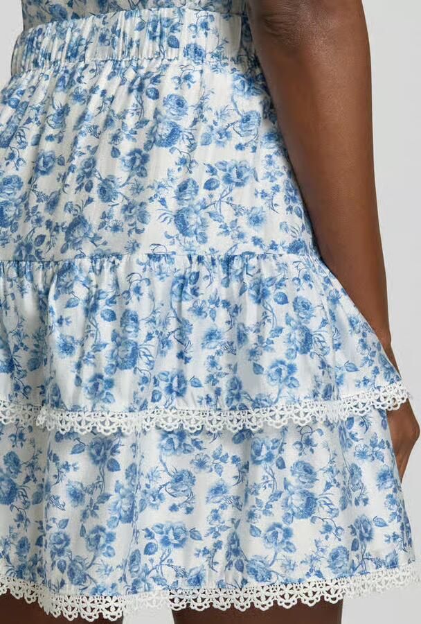 Vero Moda Uitlopende rok van viscosemix model 'BLISS' - Foto 2